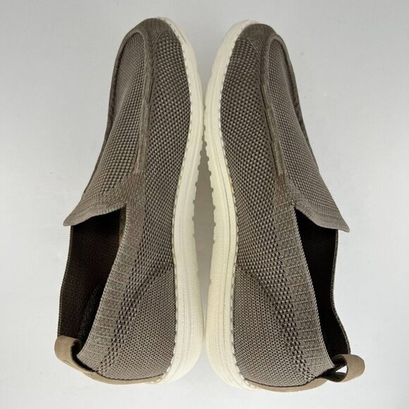 Itazero Mens A21M04 Khaki Arch Support Insoles Casual Slip On Size 9.5 Loafers main image 6